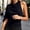 Black, variant on Dolkfu Elbow-Length Summer Tops for Women 2026 Black Refreshing Halter Pull-on Blouses & Tops Modern Romance Solid Black,L