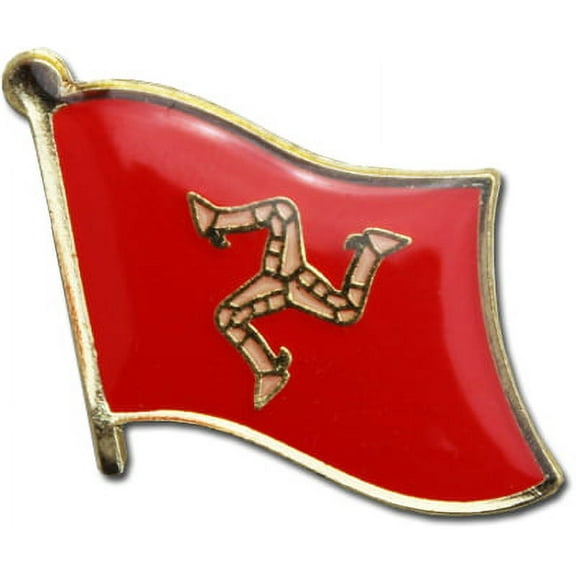 Isle of Man Flag Lapel Pin