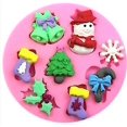 thumbnail image 4 of 1pc elementos de Navidad molde de Fondant molde de silicona para dulces molde de Chocolate para pudín gelatina, 4 of 4