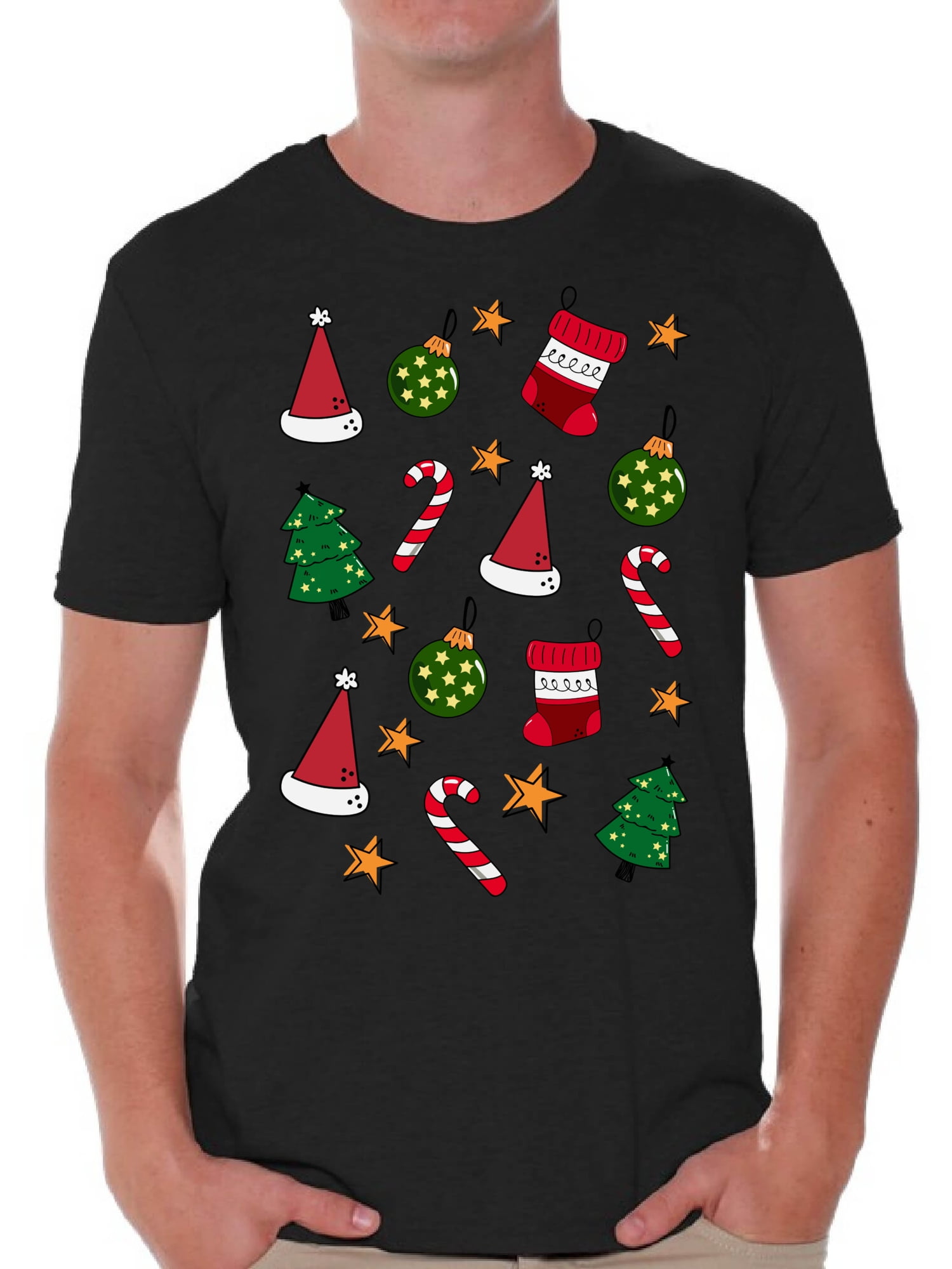 mens big and tall christmas shirts