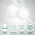 thumbnail image 3 of 30pcs Castor Oil Pack Wrap for Belly Button, Self-Adhesive Castor Oil Belly Button Wrap Pads Spunlace Cloth Highly Absorbent Organic Castor Oil Compress Patches No Wash (Oil Not Included), 3 of 6