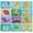 Land Animals, variant on Jacone 3D EVA Foam Stickers with Templates, Simple Sticky Foam DIY Craft Preschool Art Class Drawing Sticker Puzzle Art Kits for Kids Toddlers, Set of 12