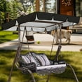 Patio Swing Chair Canopy Replacement Waterproof Sun Shade Cover UV