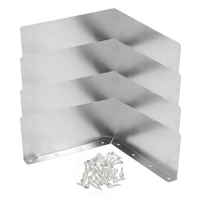 Rain Gutter Diverter Keeps House Dry and Protects Roof Environment for House Roof Corner 4Pcs