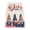 Multicolor04, variante sur Linnome Chemin de Table Patriotisme Fête de l'Indépendance 4 Juillet Nappe de Fête Décoration Rouge Blanc Bleu Étoile 13x35.4 Po Multicolore#02