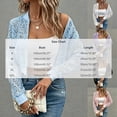 thumbnail image 2 of WRFWUL Womens Floral Lace Bomber Jacket Long Sleeve Zip Up See Through Cropped Cardigans Lightweight Mesh Outwear Coat, 2 of 4