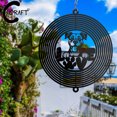 thumbnail image 4 of C-CRAFT Boxer Dog Metal Wind Spinner 8 Inches, Outdoor Garden Hanging Decor, Gift for Dog Lovers, 4 of 4
