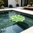 thumbnail image 5 of Dongrere 10 Pcs Artificial Floating Lotus Leaf, Fake Water Lily Pad, Fake Lotus Leaves for Pond Basin Fountain & Patio Water Feature Landscape Decor, 5.1 Inch, 5 of 6