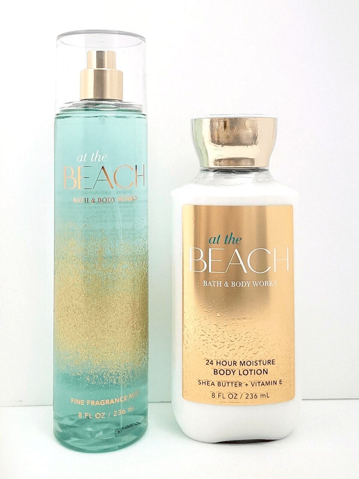 Bath & Body Works At The Beach Fine Fragrance Body Mist & Body Lotion