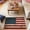MulticolorA, variant on Patriotic Welcome Doormat, Czzoypi Vintage Flag Design Indoor Outdoor Mat, Non-Slip Rubber Backing Linen Floor Mat for 4th of July Independence Day