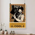 thumbnail image 5 of Music Poster - LL Cool J Rapper Retro Style - Size 24x36 - Postora, 5 of 5