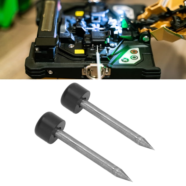 Fiber Electrode Rod, Welding Electrode Rods Accurate Size High Hardness Oxidation Resistance 2PCS For Fiber Optic Splicer