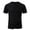 Black, variant on Mens Textured Shirts Casual Stretch T-Shirts Summer Crewneck Short Sleeve Tee Shirts