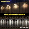 thumbnail image 2 of Solar Step Lights,5 LED Solar Solar Deck Light Fence Lights, 2 of 5