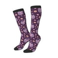 thumbnail image 2 of Fotbe Snake And Flower print Women's Men's Novelty Crew Socks Cotton Socks Knee High Socks for Walking,Running,Nurses,Pregnancy, 2 of 9