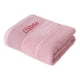 thumbnail image 2 of Toalla absorbente gruesa rosa, regalo de toalla de baño con propiedades absorbentes de agua, 2 of 5