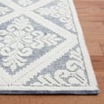 thumbnail image 4 of SAFAVIEH Vermont Trinity Floral Geometric Wool Area Rug, 8' x 10', Ivory/Blue, 4 of 9