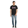 thumbnail image 2 of Barbie Men's Logo Graphic Tee with Short Sleeves, Sizes S-3XL, 2 of 5