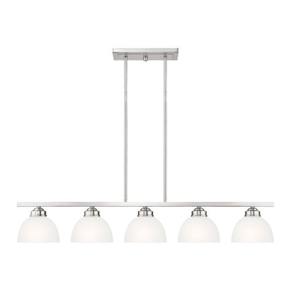 Livex Lighting Somerset Island in Brushed Nickel