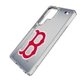 thumbnail image 2 of Boston Red Sox Linen Logo Galaxy Clear Case, 2 of 6