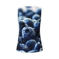 thumbnail image 6 of Goofa Blueberry Printed Womens Workout Tops for Women Sleeveless Yoga Shirts Athletic Running Tank Tops Sleeveless Gym Clothes Workout Apparel-X-Large, 6 of 9