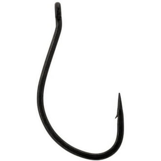 Gamakatsu Split Shot / Drop Hook # 1/0 Ad Anelli Occhio NS Nero 6 - Foto 5