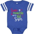 thumbnail image 3 of Inktastic Santa is Promoting Me to Big Sister Girls Baby Bodysuit, 3 of 5