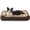 Brown, variant on Extra Large Orthopedic Dog Bed with Supportive Sides, Ultra Soft Sofa Style Pet Bed in Grey, 42 by 30 Inches