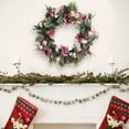 thumbnail image 6 of Fmlxio Artificial Spring Wreath Summer Wreaths for Front Door Simulated Flower Wreath Door Lintel Flower Wreath Decoration Rose Flower Wreath Fake Flower Wedding And Holiday Pendant on Clearance, 6 of 7