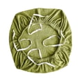 thumbnail image 5 of TISHITA Office Chair Cover Elastic Seat Cover Nonslip Universal, Stretch Thick Replacement Soft Armrests Slipcover Swivel Chair Cover , Light Green, 5 of 8
