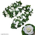 thumbnail image 2 of Artificial Rose Garland Hanging Simple Faux Rose Vine Floral Garland Decoration, 2 of 10