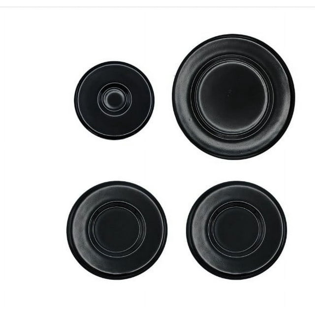 EcoNesxp stove burner gas stove burner parts 4 piece set gas stove burner cap flame cap replacement kit stove burner burner replacement parts gas stove burner parts