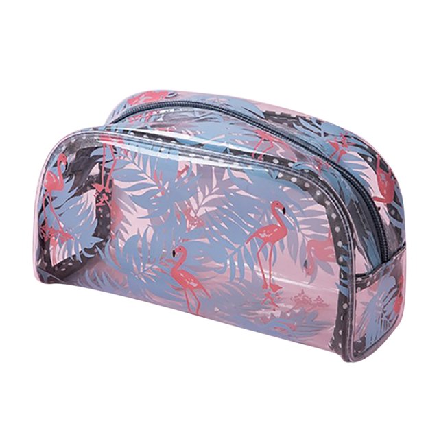 Flamingo Cosmetic Bag Waterproof Fashion Large Capacity Toiletry Bag Makeup Bag