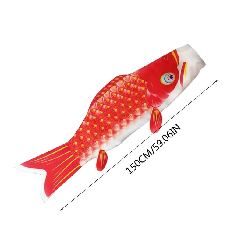 150cm Japanese Windsock Koi Nobori Koinobori Fish Carp Flag Kite