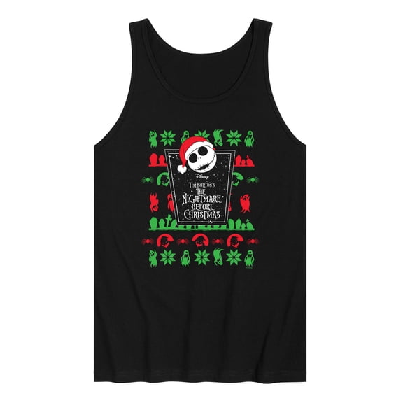 Nightmare Before Christmas - Jack Sweater Men's Graphic Tank Top