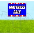 thumbnail image 1 of Matress Sale (18" x 24") Yard Sign, Includes Metal Step Stake, 1 of 6