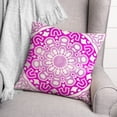thumbnail image 3 of Creative Products Funky Mandala Pink Magenta 20x20 Indoor / Outdoor Pillow, 3 of 3