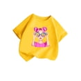 thumbnail image 4 of shqvo Little Girls Shirts Regular Fit Crew Neck Spring Summer Holiday Short Sleeve Tops for Girl's Casual Pullover Cute Summer Shirt Daily Wear Loose Fit Tee for Girls, 4 of 4