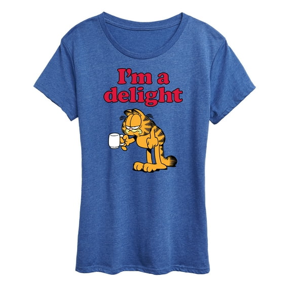 Garfield - I'm A Delight - Women's Short Sleeve Graphic T-Shirt
