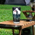 thumbnail image 4 of Happy Camping Lovers Gifts Gifts for Camper Camping Travel Tumblers Gifts Ideas for Women Men Camping Lovers gifts for camper Tumbler Insulated Stainless Steel With Lid 20 OZ, 4 of 6