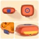 thumbnail image 4 of [Funda] Secure Lock Nimuw para Beats Powerbeats Pro 2, color naranja transparente, 4 of 8