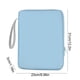 thumbnail image 3 of Funda para Tableta de 12.9 Pulgadas, Estuche de Poliéster Impermeable con Almacenamiento de Múltiples Bolsillos, Cordón Colgante, Diseño Antigolpes, Negro, 3 of 7