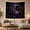 Amethyst Moon, variant on Large Cosmic Butterfly in Deep Blue & Purple Nebula Space, Mystical Fantasy Art for Space Lovers, Celestial Home Decor, Birthday Gift Tapestry Wall Hanging for Bedroom and Living Room