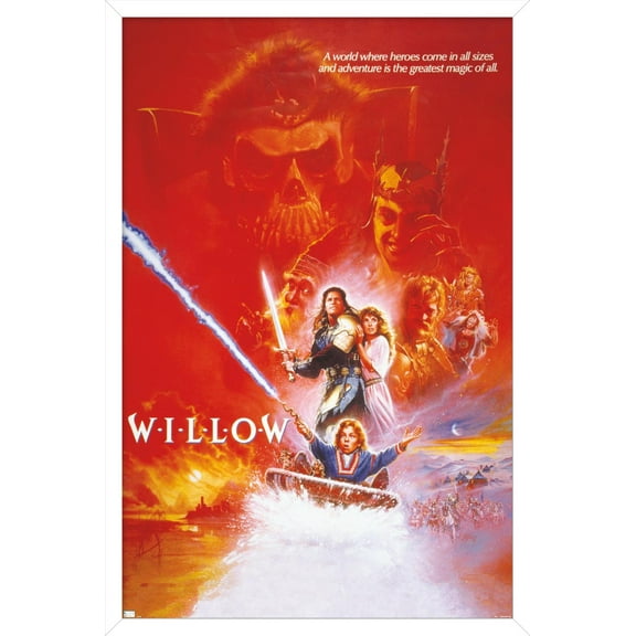 Willow - One Sheet Wall Poster, 14.725" x 22.375" Framed