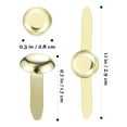 thumbnail image 2 of MIANGASTORE 300 Pcs Tiny Brads Paper Fasteners Round Metal Pastel Brads for Scrapbooking Crafts DIY Projects, 2 of 8