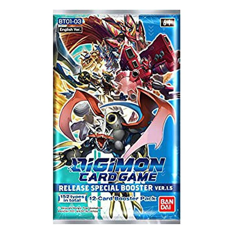 digimon ver 1.5 booster box Generation this set also includes a new card signed by Kenji Watanabe DIGIMON 1.5 BT01-03 TCG BOOSTER