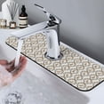 thumbnail image 7 of Kdxio Retro Bunny Pattern Non-Slip Diatom Mud Faucet Drain Pad,Self Absorbent Mat for Kitchen Sink for Variety Kitchen & Bathroom Countertops, 7 of 7