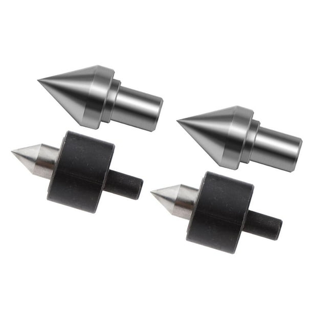 4Pcs Lathe Tailstock Center Live Bearing Thimble And Drill Chuck Adapter