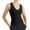 Black, variant on RMGVDSD Women Satin Tank Top Women's Fashion Casual Tight V Neck Ribbed Knit Sleeveless Tank Tops Trendy Vacation Clothes