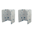 thumbnail image 1 of Protector Contra Salpicaduras Aceite Pared Papel Aluminio Pantalla para Estufa Gas () Blanco, 1 of 7